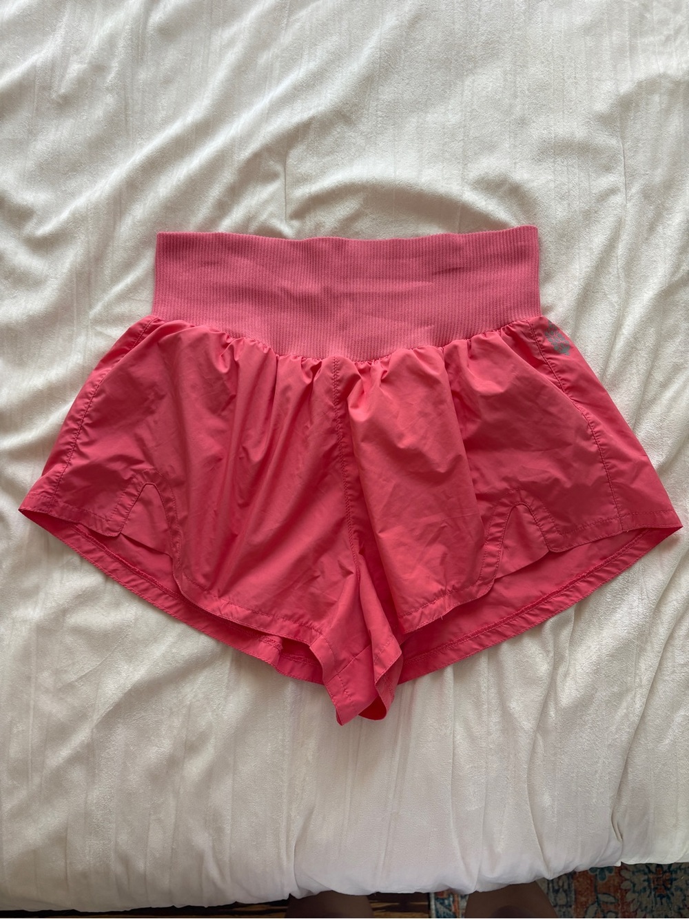 Free People Coral Shorts